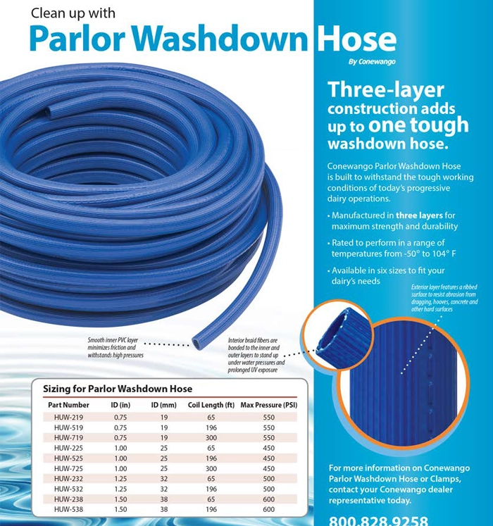 image of Parlor Washdown Hose brochure cover