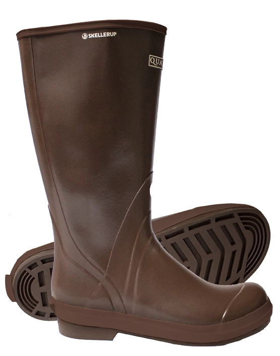 image of Skellerup Quatro XT Knee Brown boots